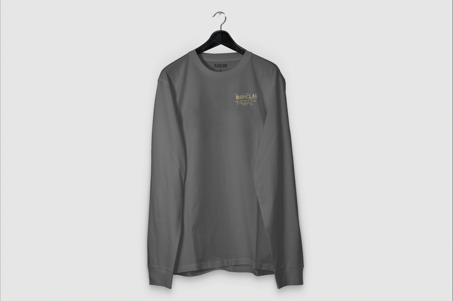 Retro Grey & Sand Long Sleeve