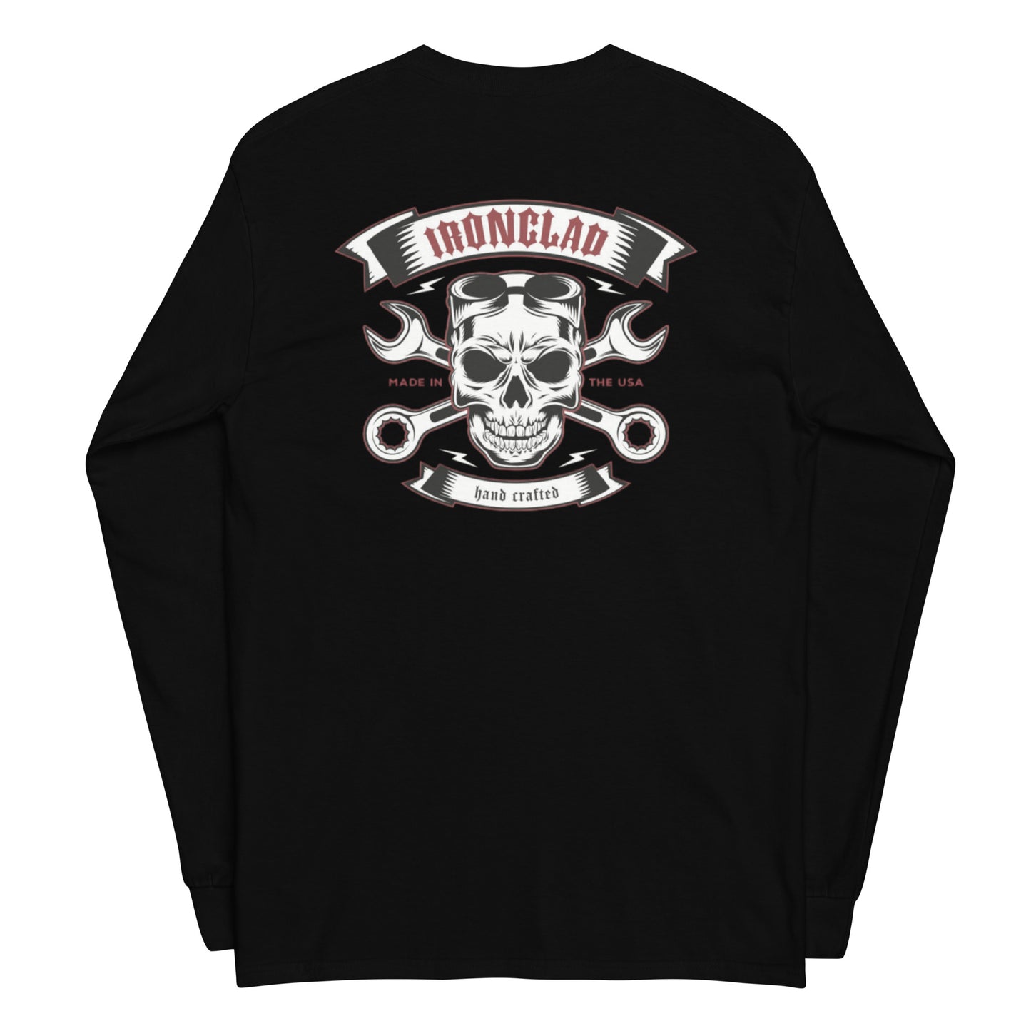 Ironclad Made In USA Crossbones Black long sleeve