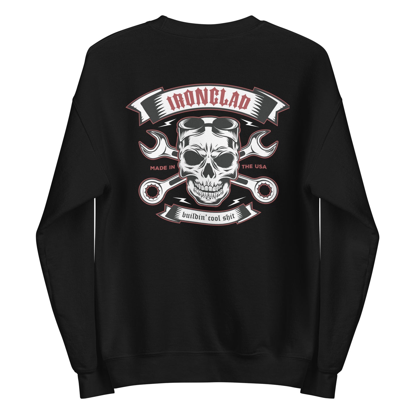 Ironclad Crossbones Black Sweatshirt