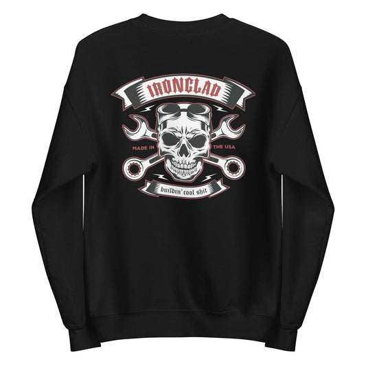 Ironclad Crossbones Black Sweatshirt