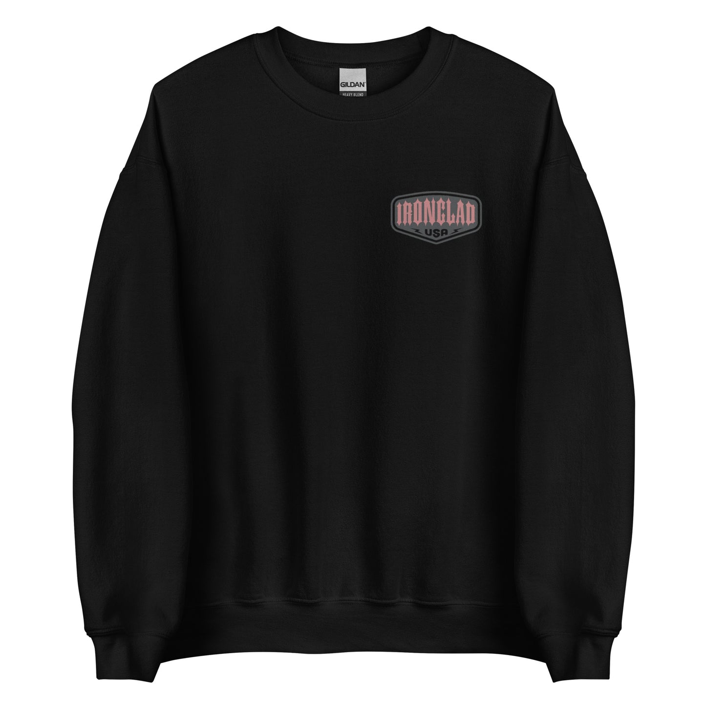Ironclad Made In USA Red Checkered Black Sweatshirt