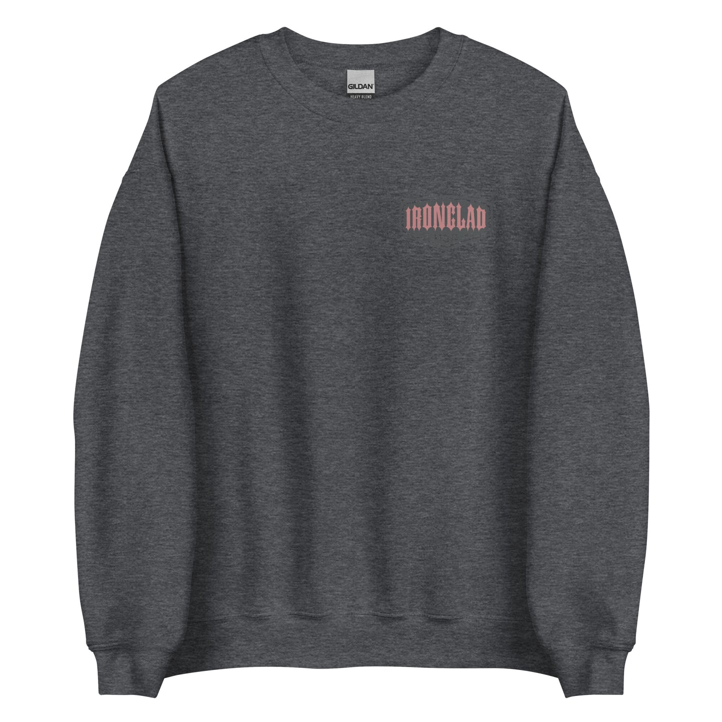 Ironclad Burning Skull Charcoal Sweatshirt