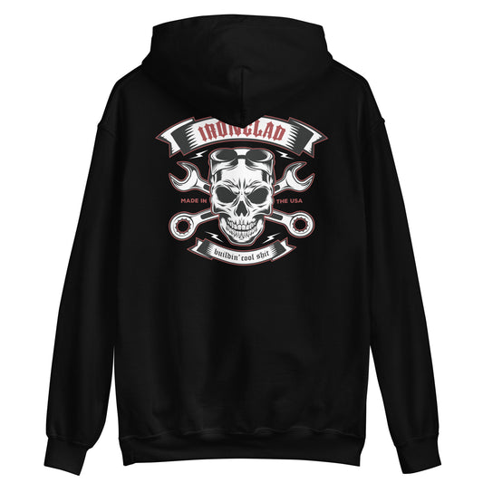 Ironclad Crossbones Black Hoodie