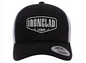Ironclad Patch Hat - Black & White