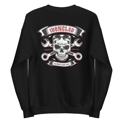 Ironclad Crossbones Black Sweatshirt